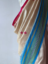 Load image into Gallery viewer, Karvati Kinaar Vidarbha Tussar Jaala Palla Saree