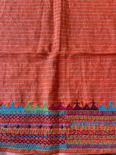 Load image into Gallery viewer, Lambani Embroidered Linen Blouse Piece #LBX