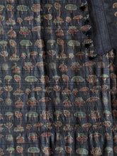 Load image into Gallery viewer, Ajrakh Tussar Kurta Dupatta Set