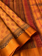 Load image into Gallery viewer, Bagh Maheshwari Silk Cotton Saree