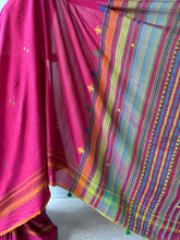 Load image into Gallery viewer, Handwoven Bhujodi Mulberry silk Saree