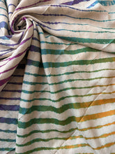 Load image into Gallery viewer, Lambani Embroidered Tussar Leheriya Saree