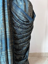 Load image into Gallery viewer, Ajrakh Desi Tussar Silk Saree