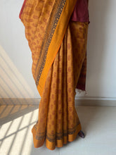 Load image into Gallery viewer, Bagh Maheshwari Silk Cotton Saree