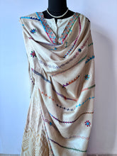 Load image into Gallery viewer, Lambani Embroidered Tussar Dupatta