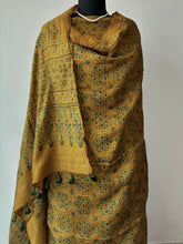 Load image into Gallery viewer, Ajrakh Tussar Kurta Dupatta Set