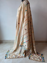 Load image into Gallery viewer, Lambani Embroidered Tussar Dupatta
