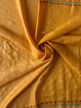 Load image into Gallery viewer, Lambani Embroidered Tussar Leheriya Saree