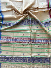 Load image into Gallery viewer, Karvati Kinaar Vidarbha Tussar Jaala Palla Saree