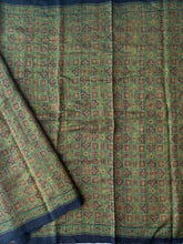 Load image into Gallery viewer, Ajrakh Desi Tussar Silk Saree