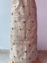 Load image into Gallery viewer, Lambani Tussar Unstitched Kurta - Natural Tussar