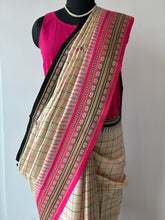Load image into Gallery viewer, Karvati Kinaar Vidarbha Tussar Handwoven Saree