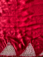 Load image into Gallery viewer, Shibori Ajrakh Fine Modal Silk Saree