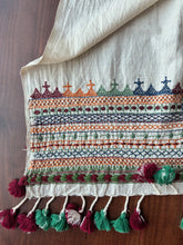 Load image into Gallery viewer, Lambani Embroidered Kala Cotton Blouse Piece #LB39