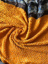 Load image into Gallery viewer, Ajrakh Bandhej fine Modal Silk Saree