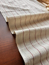 Load image into Gallery viewer, Kala Cotton Yardage (beetroot lines)