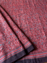 Load image into Gallery viewer, Ajrakh Mul Cotton Saree