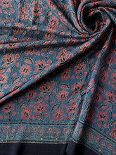 Load image into Gallery viewer, Ajrakh Mulberry Silk Saree