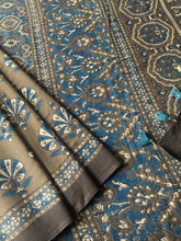 Load image into Gallery viewer, Ajrakh Mul Cotton Saree