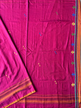 Load image into Gallery viewer, Handwoven Bhujodi Mulberry silk Saree