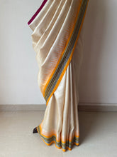 Load image into Gallery viewer, Karvati Kinaar Vidarbha Tussar Handwoven Saree