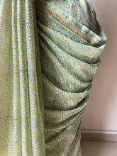 Load image into Gallery viewer, Block-Printed Silk-Cotton Saree