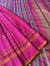 Load image into Gallery viewer, Handwoven Bhujodi Mulberry silk Saree