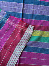 Load image into Gallery viewer, Handwoven Bhujodi Kala Cotton Saree