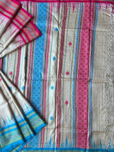 Load image into Gallery viewer, Karvati Kinaar Vidarbha Tussar Jaala Palla Saree