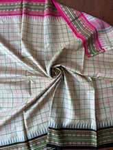 Load image into Gallery viewer, Karvati Kinaar Vidarbha Tussar Handwoven Saree