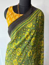 Load image into Gallery viewer, Ajrakh Mulberry Silk Saree