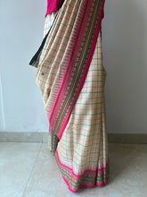 Load image into Gallery viewer, Karvati Kinaar Vidarbha Tussar Handwoven Saree