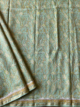 Load image into Gallery viewer, Block-Printed Silk-Cotton Saree