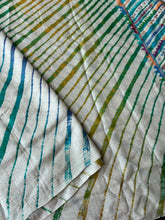 Load image into Gallery viewer, Lambani Embroidered Tussar Leheriya Saree