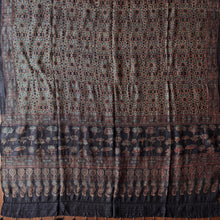Load image into Gallery viewer, Ajrakh Tussar Kurta Dupatta Set