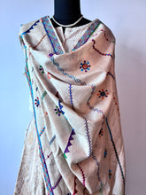 Load image into Gallery viewer, Lambani Embroidered Tussar Dupatta