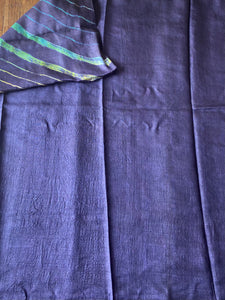 Leheriya Tussar Silk Saree