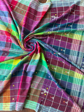 Load image into Gallery viewer, Handwoven Bhujodi Kala Cotton Saree
