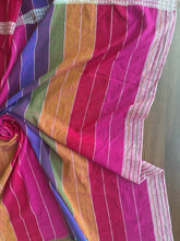 Load image into Gallery viewer, Handwoven Bhujodi Kala Cotton Saree
