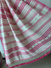 Load image into Gallery viewer, Handwoven Bhujodi Kala Cotton Saree