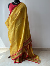 Load image into Gallery viewer, Karvati Kinaar Vidarbha Tussar Handwoven Saree