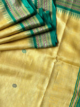 Load image into Gallery viewer, Karvati Kinaar Vidarbha Tussar Handwoven Saree