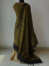 Load image into Gallery viewer, Ajrakh Tussar Kurta Dupatta Set