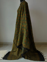 Load image into Gallery viewer, Ajrakh Tussar Kurta Dupatta Set