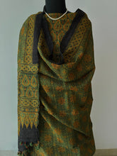 Load image into Gallery viewer, Ajrakh Tussar Kurta Dupatta Set