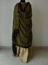 Load image into Gallery viewer, Ajrakh Tussar Kurta Dupatta Set