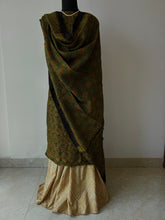 Load image into Gallery viewer, Ajrakh Tussar Kurta Dupatta Set