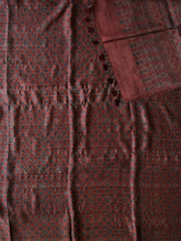 Load image into Gallery viewer, Ajrakh Tussar Kurta Dupatta Set