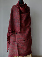 Load image into Gallery viewer, Ajrakh Tussar Kurta Dupatta Set