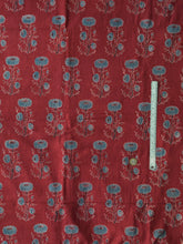 Load image into Gallery viewer, Ajrakh Cotton Fabric 4 - Hand Block Print Natural Dye Yardage